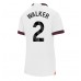Manchester City Kyle Walker #2 Voetbalkleding Uitshirt Dames 2023-24 Korte Mouwen